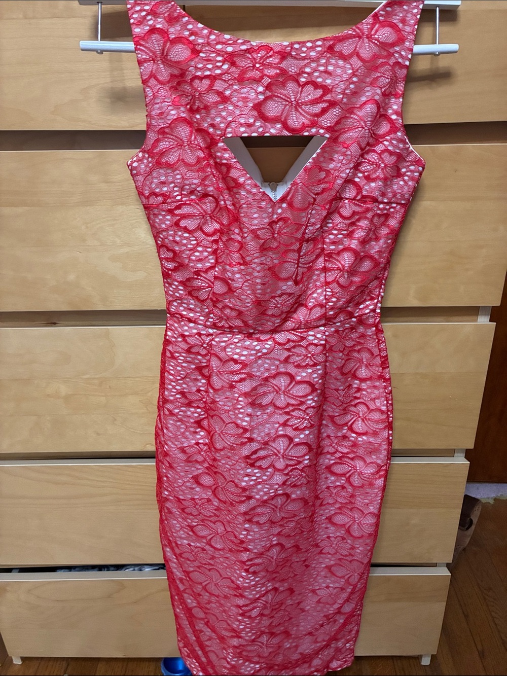 Vintage Inspired Bettie Page Cutout Dress